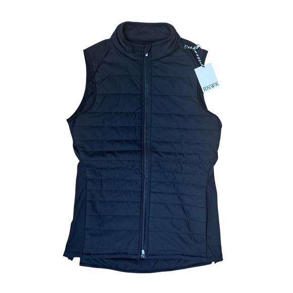 Renwick Jackets & Blazers - Renwick Golf Vest Quilted XS Black Performance Sport Tennis NWT R1210